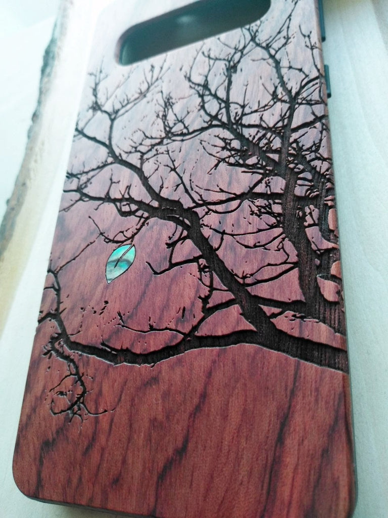 iPhone 16, 15, 14, 13, 12 Pro Max case, Samsung Galaxy S22 ultra, S21, pixel 7 fall design, personalized gift abalone shell inlay phone case