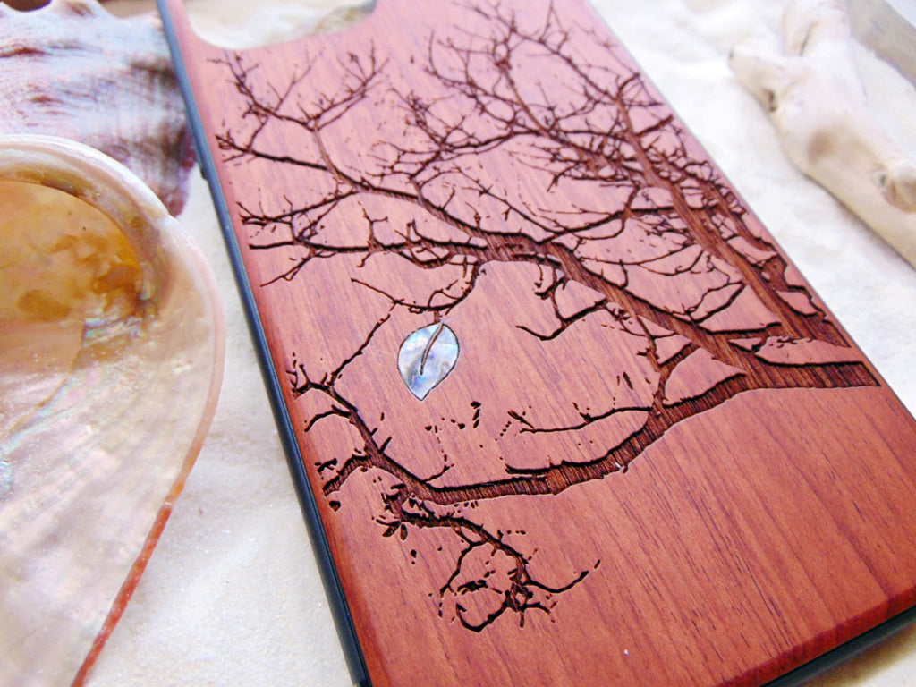 iPhone 16, 15, 14, 13, 12 Pro Max case, Samsung Galaxy S22 ultra, S21, pixel 7 fall design, personalized gift abalone shell inlay phone case