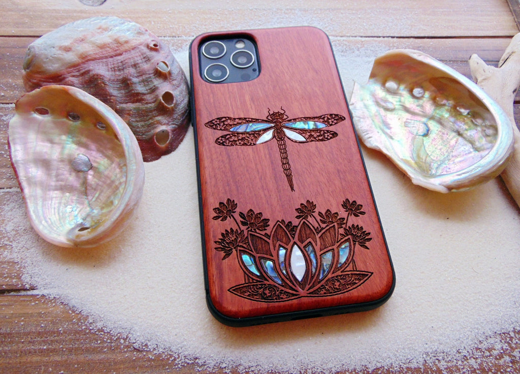 iPhone 16, 15, 14, 13,12 Pro Max case, aesthetic phone case, Samsung Galaxy S24, S23, S22 ultra Dragonfly design, personalized gift