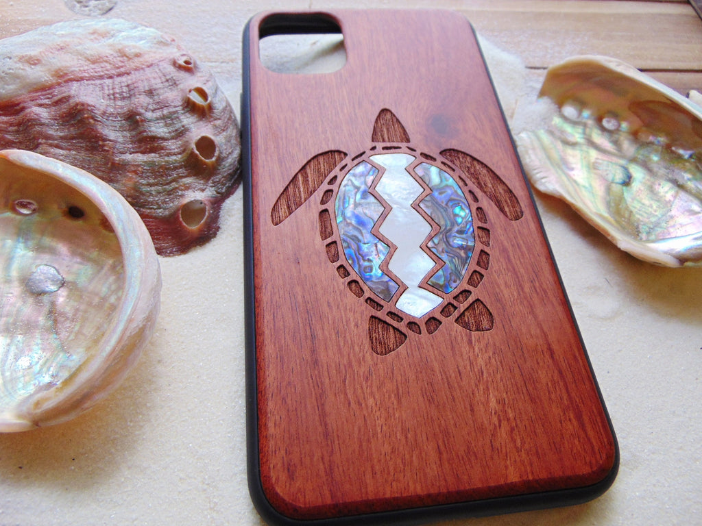 iPhone 16, 15, 13, 12, Pro Max case, Samsung Galaxy S24, S23, S22 ultra, Turtle design, personalized gift abalone shell inlay phone case