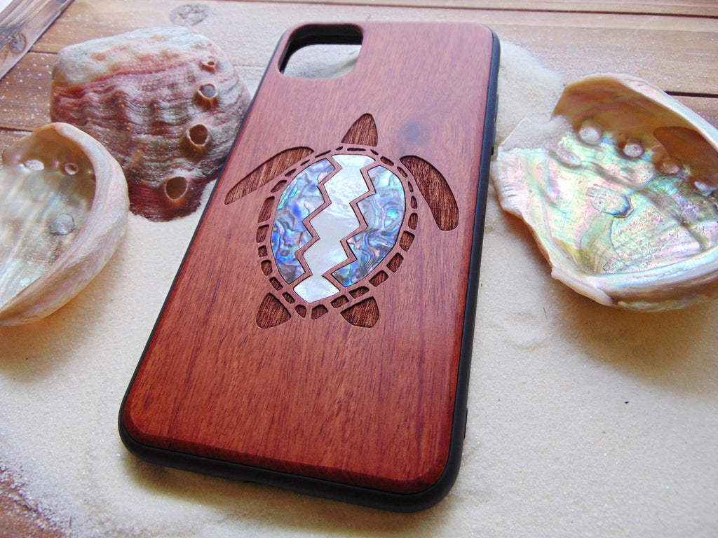 iPhone 16, 15, 13, 12, Pro Max case, Samsung Galaxy S24, S23, S22 ultra, Turtle design, personalized gift abalone shell inlay phone case