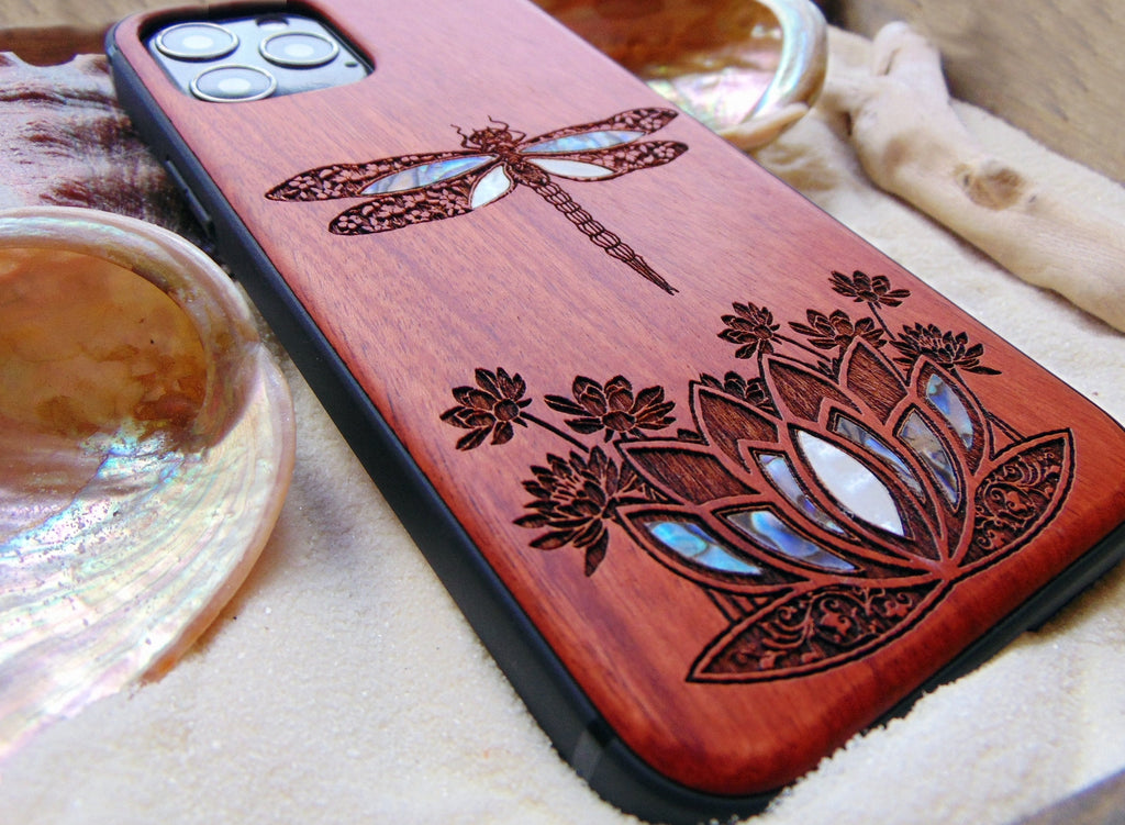 iPhone 16, 15, 14, 13,12 Pro Max case, aesthetic phone case, Samsung Galaxy S24, S23, S22 ultra Dragonfly design, personalized gift