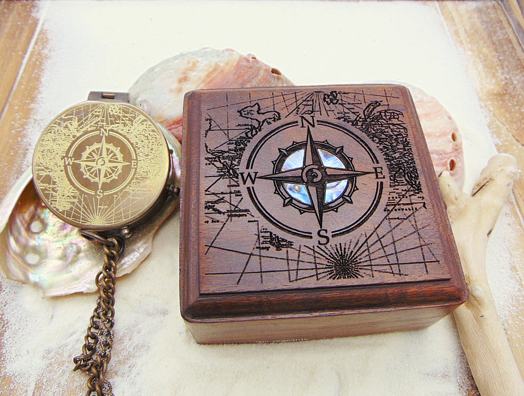 Personalized Compass, Fathers day gift, Brass Engraved Compass Birthday, Anniversary, Valentines Gift For Dad, Custom Groomsmen Gift For Him.