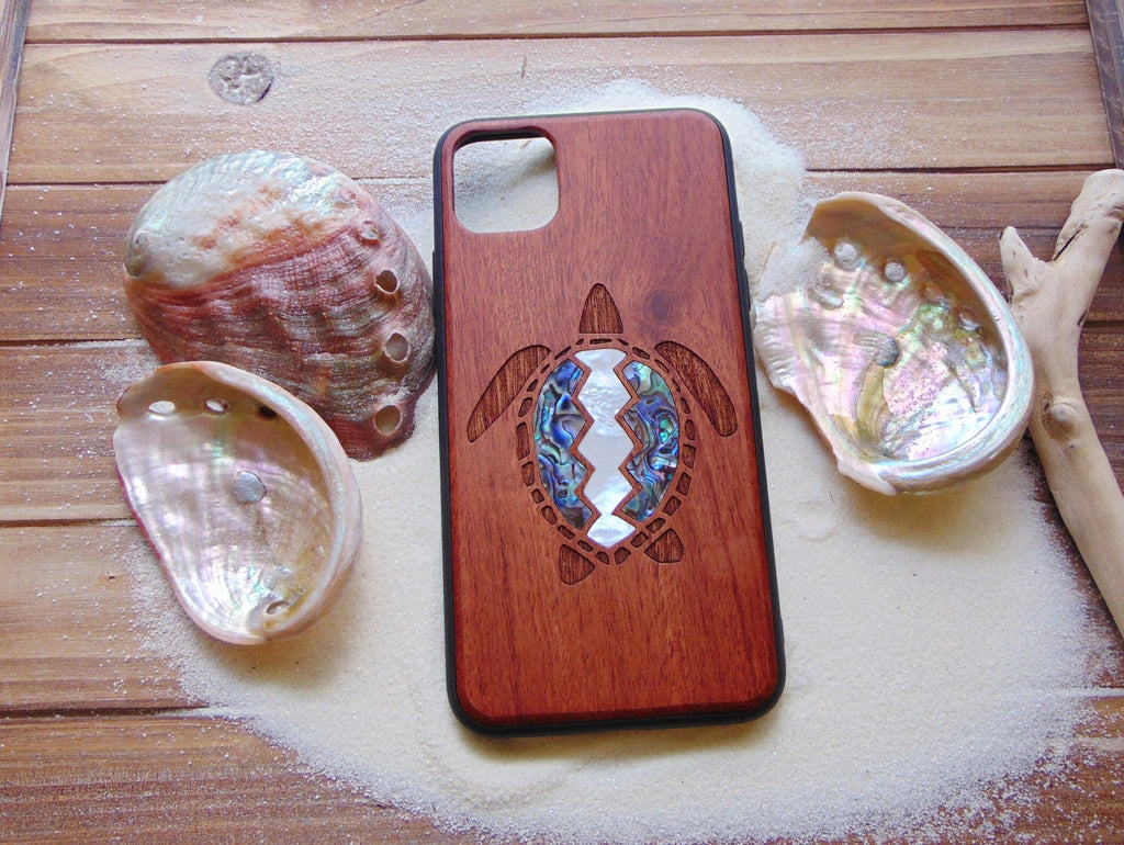 iPhone 16, 15, 13, 12, Pro Max case, Samsung Galaxy S24, S23, S22 ultra, Turtle design, personalized gift abalone shell inlay phone case