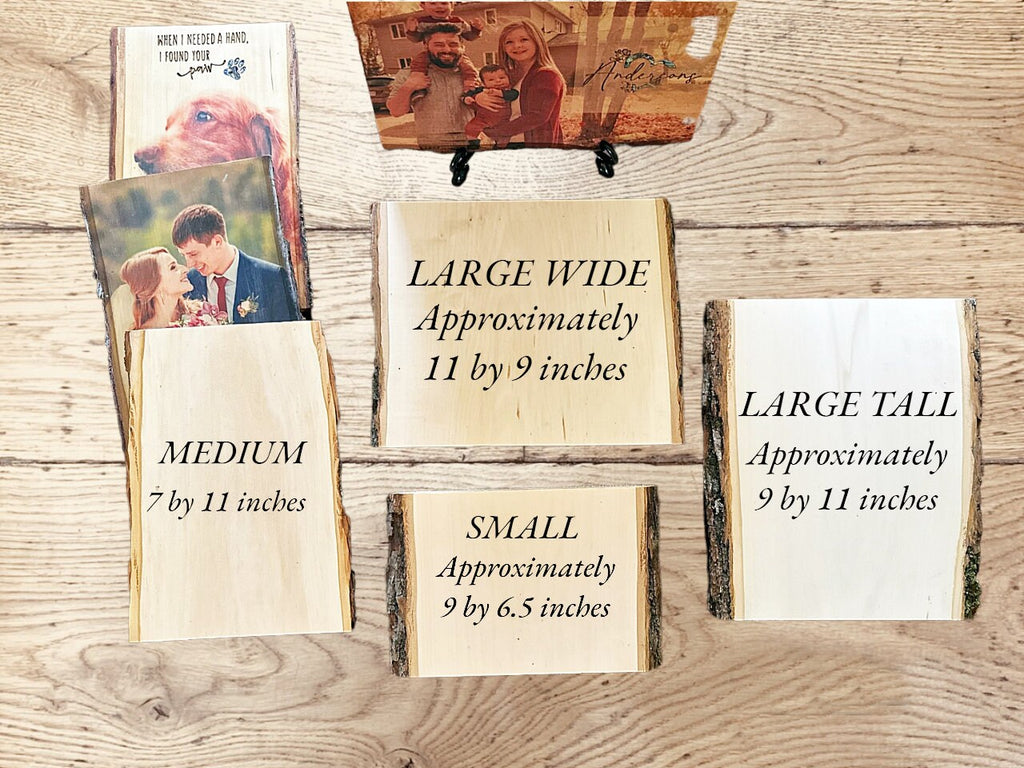 Custom Wedding Picture on Wood - Unique Home Decor