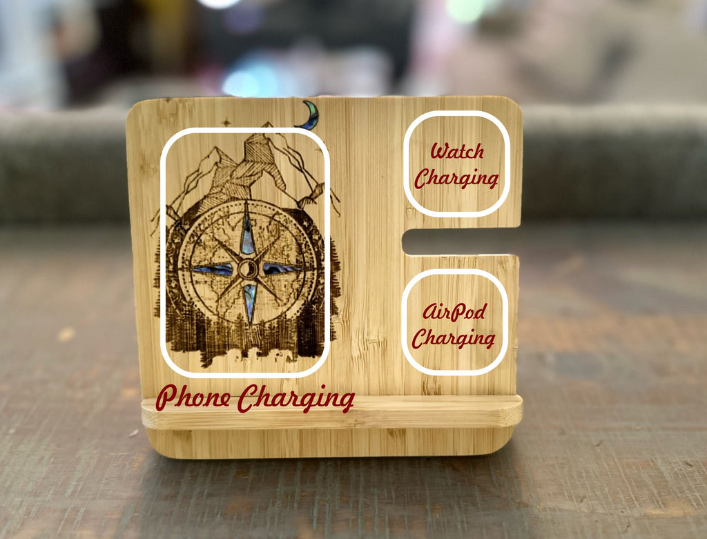 Wireless Charger for All Devices Qi-Enabled Charging station