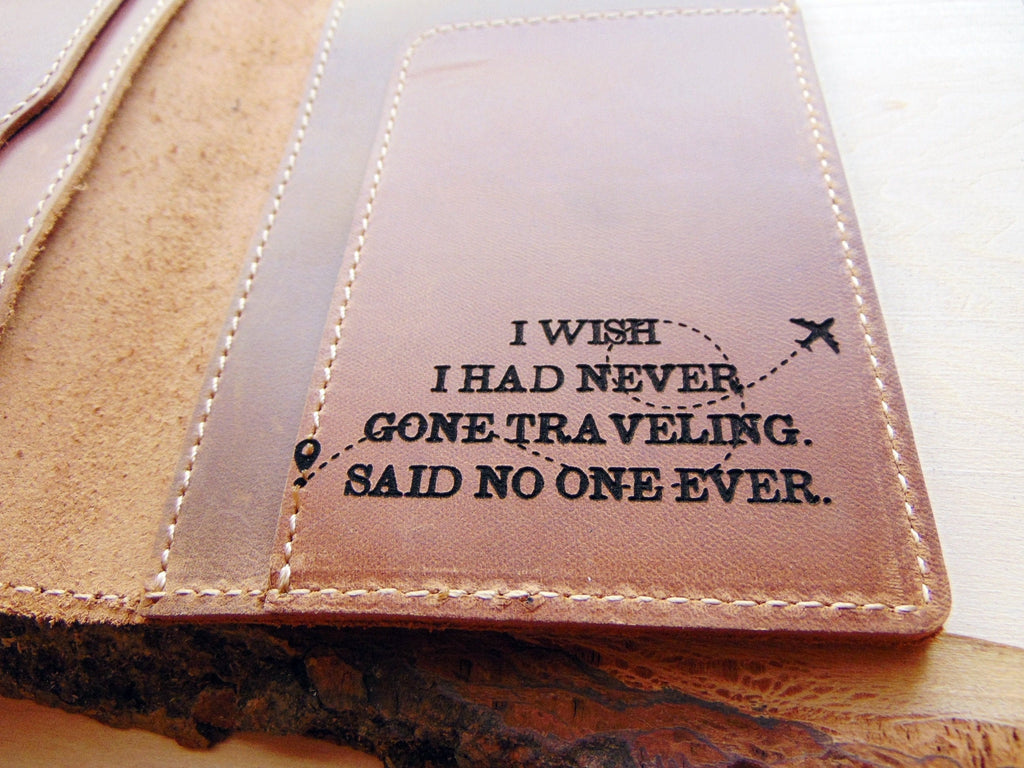 Passport holder , personalized genuine leather passport cover , cowhide passport wallet , travel gift, anniversary gift, traveler&#39;s gift