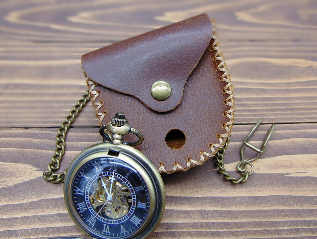 Engraved Pocket Watch – Personalized Graduation Gift for Him, Birthday gift for him